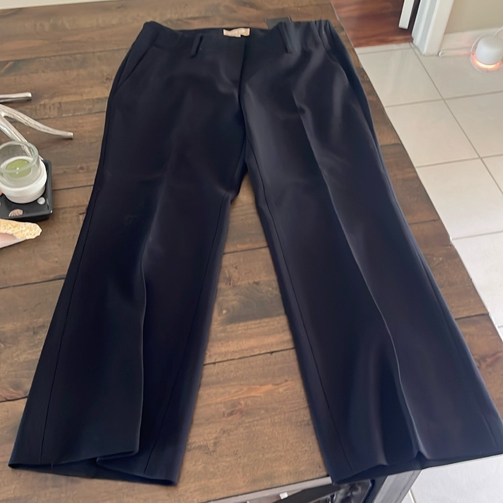 Pre-loved Michael Kors Collection 100% Wool Black Dress Pants Size 4